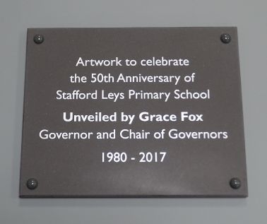 An image of Slate Effect Commemorative Wall Plaque - 300mm x 200mm (A4)