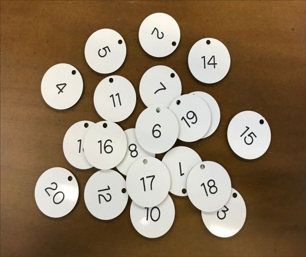 Traffolyte Valve and Tag Labels - 50mm Diameter