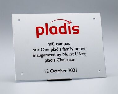 Product Image for Aluminium Nameplate - 200mm x 150mm