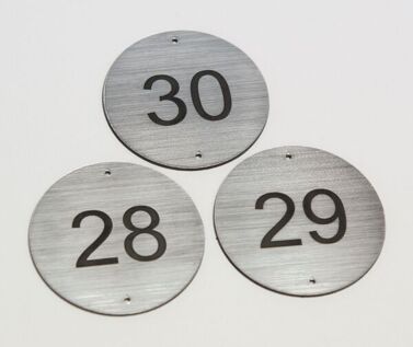 Product Image for Steel Effect Table Numbers  - 70mm