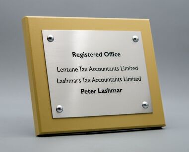 An image of Stainless Steel Nameplate