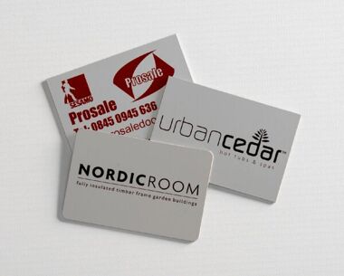 An image of Aluminium Anodic Labels 75mm x 50mm