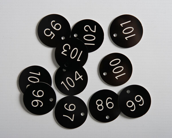 Traffolyte Valve and Tag Labels - 40mm Diameter