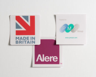 Product Image for Anti Scratch PVC Labels 85mm x 85mm