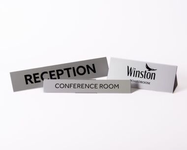 Product Image for Aluminium Door Signs - 300mm x 60mm