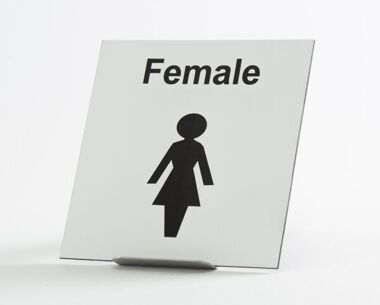 An image of Acrylic Picture Sign - Female