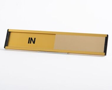 Product Image for Metal Holder with Slider - 150mm x 42mm