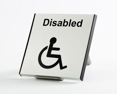 Product Image for Aluminium Disabled Sign