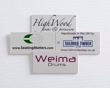 An image of Aluminium Anodic Labels 50mm x 25mm