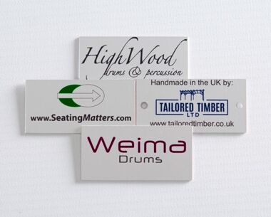Product Image for Aluminium Anodic Labels 50mm x 25mm