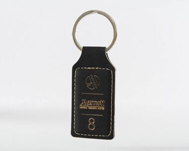 An image of Leatherette Key Fobs