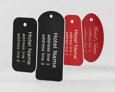 An image of Acrylic Key Fobs - 100mm x 45mm