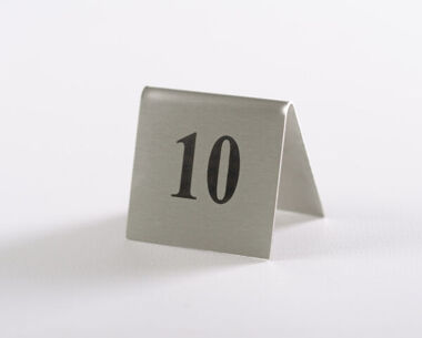 Product Image for St/Steel Table Numbers - TTN012