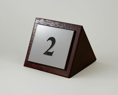 An image of Table Number Toblerones - TTN011