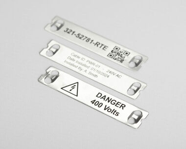 Product Image for Stainless Steel Cable Marker Label 90mm x 10mm