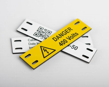 Product Image for Impact Acrylic Cable Marker Label 90mm x 10mm