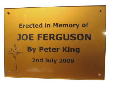 plaques nameplates