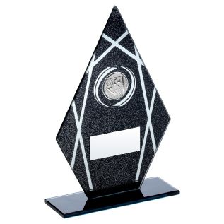 Black Glass Football Award JR1-TD159G