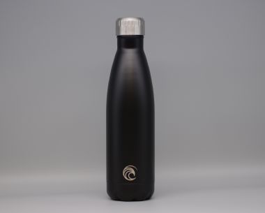 Black Stainless Steel Drinks Bottle