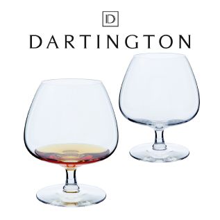 Engraved Brandy Glasses - Dartington Rachael (Pair)
