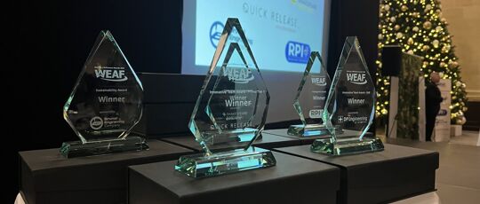 Brunel Trophies Creates Stunning Glass Awards For WEAF