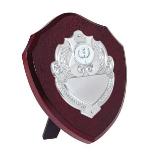 An image of Rosewood Shield & Chrome Front - 6" - 150mm