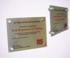 Perspex Print + Vinyl Backing - Brunel Trophies