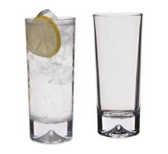 Engraved Highball Glasses - Dartington Dimple (Pair)