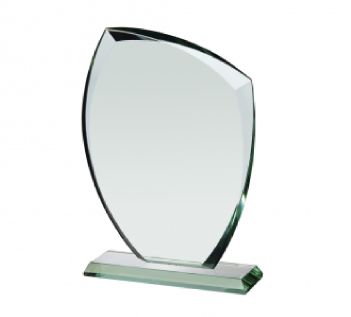Product Image for Jade Corporate Award with Curved Edges - 8.5&quot;