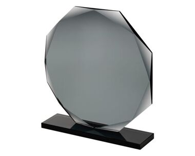 Product Image for Smoked Octagonal Glass Award