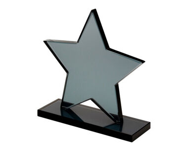 Product Image for Smoked Star Glass Award - 133mm