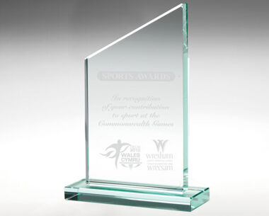 An image of Business Trophy with Diagonal Cut