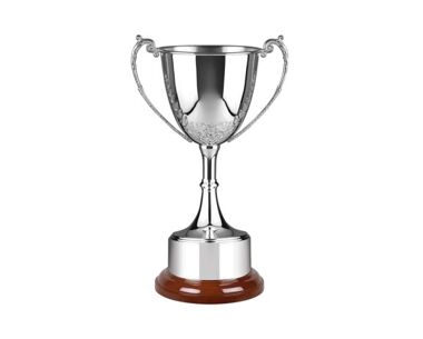 Product Image for Silver Laurel Wreath 'Preserve' Cup with Rosewood Base