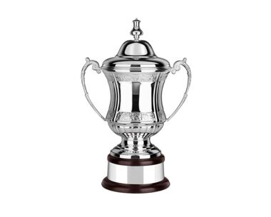 An image of Supreme Silver-Plated 'Conqueror's Challenge' Cup - 12" (H)