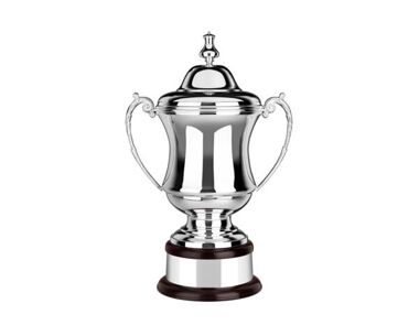 An image of Supreme Silver-Plated 'Conquerors Challenge' Award - 15.75" (H)