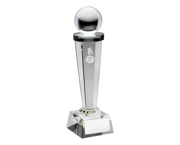 JR6 TD306G Glass Cricket Award