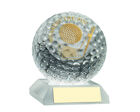 JR2 GO71 Golf Ball Glass Trophy Nearest to the pin