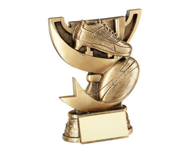 An image of Rugby Ribbon Trophy - 108mm
