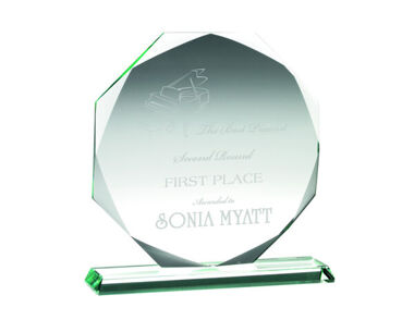 Product Image for Octagonal Glass Award