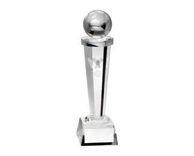 Product Image for Glass Tower Football Trophy