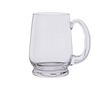 Product Image for Engraved Glass Tankard - Barleycorn 1pt