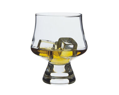 An image of Engraved Whisky Glass - Dartington ArmChair Snifter