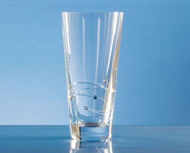 Product Image for Conical Vase with Spiral Design