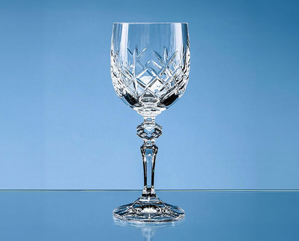 HM94 Personalised White Wine Glass Flamenco