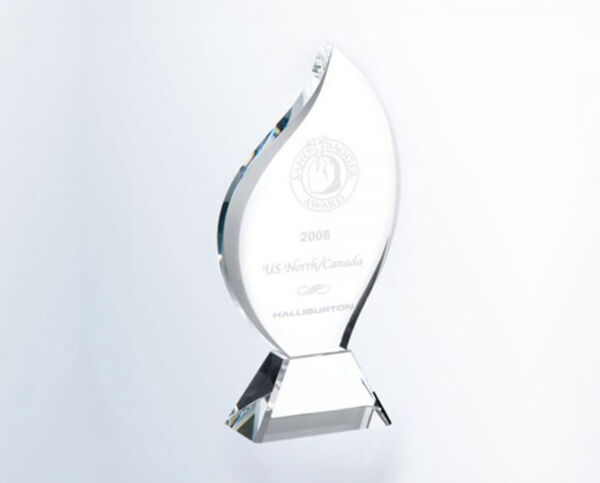 Engraved Flame Award C84
