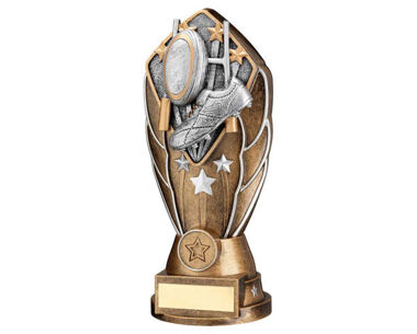 Product Image for Rugby 3D Silver and Gold Trophy - 171mm