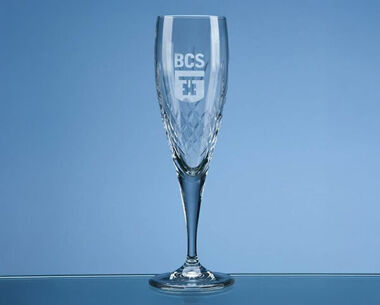 180ml Mayfair Crystalite Panel Champagne Flute