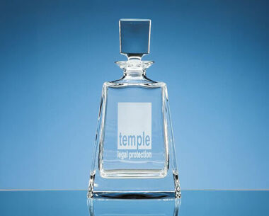 0.7ltr Lead Crystal Boston Decanter