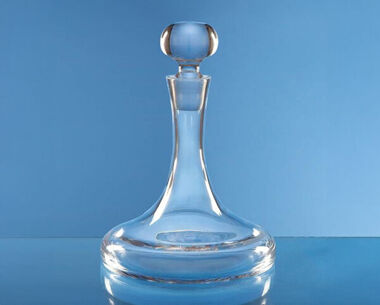 0.75ltr Handmade Plain Ships Decanter