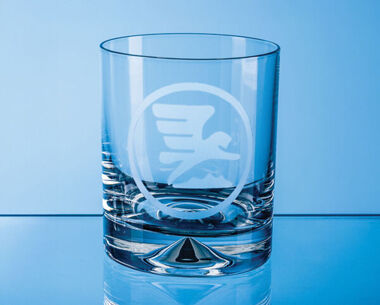 Personalised Whisky Tumbler - Dimple Base